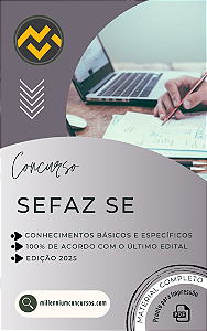 Apostila SEFAZ SE 2025 Auditor Fiscal Tributário Geral