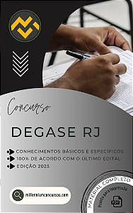 Apostila DEGASE RJ 2025 Bibliotecário