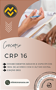 Apostila CRP 16 2025 Advogado
