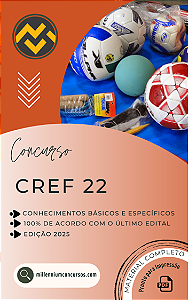 Apostila CREF 22 2025 Assistente Administrativo I