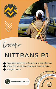 Apostila NITTRANS RJ 2025 Técnico em Geoprocessamento