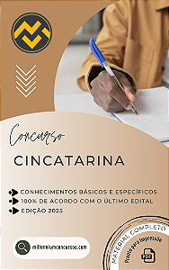 Apostila CINCATARINA 2025 Contador