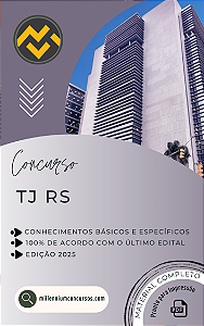 Apostila TJ RS 2025 Analista do Poder Judiciário Administrativa