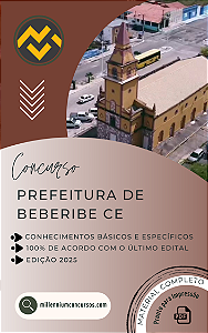 Apostila PREFEITURA DE BEBERIBE CE 2025 Analista Ambiental