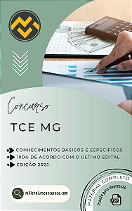 Apostila TCE MG 2025 Analista de Controle Externo Ciência da Computação
