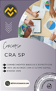 Apostila CRA SP 2025 Analista I - Recursos Humanos