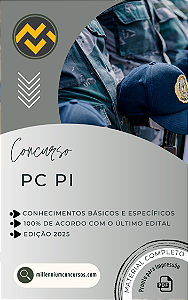Apostila PC PI 2025 Oficial Investigador