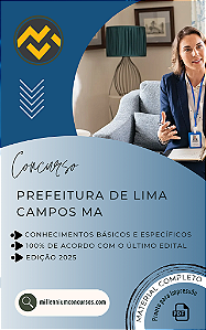 Apostila PREFEITURA DE LIMA CAMPOS MA 2025 Professor de Português Séries Finais