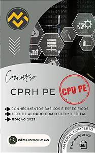 Apostila CPRH PE 2025 Química (CPU PE)