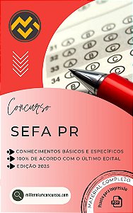 Apostila SEFA PR 2025 Administrador