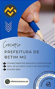 Apostila PREFEITURA DE BETIM MG 2025 Professor PI L