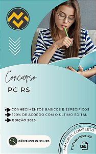 Apostila PC RS 2025 Escrivão de Polícia