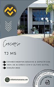 Apostila TJ MS 2025 Analista Judiciário