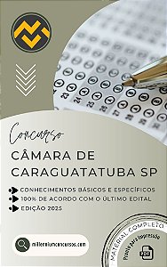 Apostila CÂMARA DE CARAGUATATUBA SP 2025 Procurador Jurídico