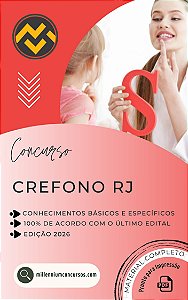 Apostila CREFONO RJ 2026 Contador