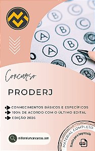Apostila PRODERJ 2026 Analista de Sistemas e Métodos
