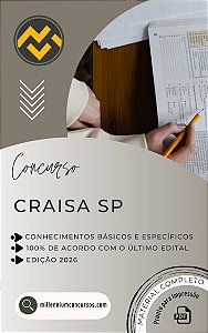 Apostila CRAISA SP 2026 Engenheiro de Segurança do Trabalho