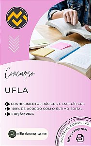 Apostila UFLA 2026 Engenheiro Civil