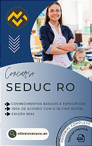 Apostila SEDUC RO 2026 Professor Artes