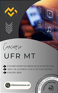 Apostila UFR MT 2026 Engenheiro Mecânico
