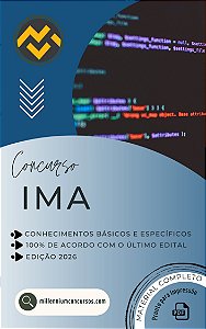 Apostila IMA 2026 Assistente I - Atendimento e Informações ou Teleatendimento