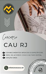 Apostila CAU RJ 2026 Técnico em Informática