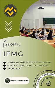 Apostila IFMG 2026 Técnico em Tecnologia da Informação
