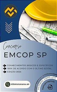 Apostila EMCOP SP 2026 Auxiliar Administrativo