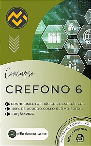 Apostila CREFONO 6 2026 Agente Fiscal