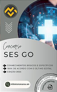 Apostila SES GO 2026 Fiscal Categoria I Enfermeiro