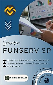 Apostila FUNSERV SP 2026 Atuário