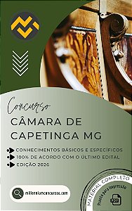Apostila CÂMARA DE CAPETINGA MG 2026 Procurador Jurídico
