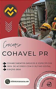 Apostila COHAVEL PR 2026 Oficial