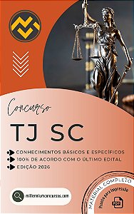 Apostila TJ SC 2026 Analista Administrativo