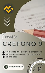 Apostila CREFONO 9 2026 Fonoaudiólogo Fiscal