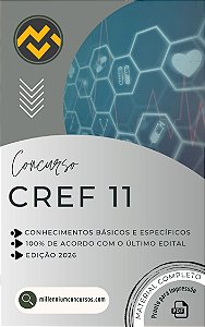 Apostila CREF 11 2026 Agente de Fiscalização