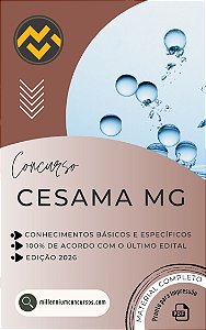 Apostila CESAMA MG 2026 Contador