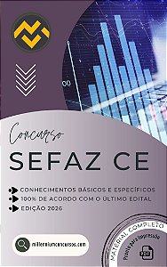 Apostila SEFAZ CE 2026 Auditor Fiscal Tecnologia da Informação