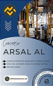 Apostila ARSAL AL 2026 Administração
