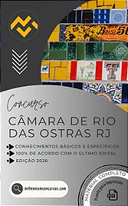 Apostila Câmara de Rio das Ostras RJ 2026 Procurador Legislativo