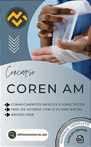 Apostila COREN AM 2026 Enfermeiro Fiscal