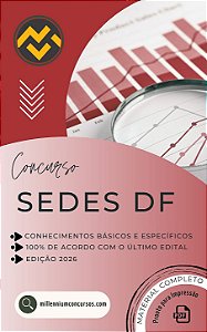 Apostila SEDES DF 2026 Administração