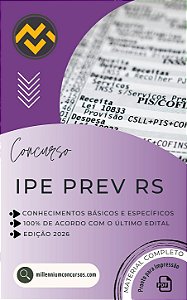 Apostila IPE PREV RS 2026 Perito e Auditor Médico