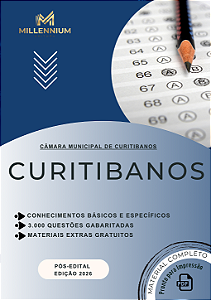 Apostila CÂMARA DE CURITIBANOS SC 2026 Procurador Jurídico