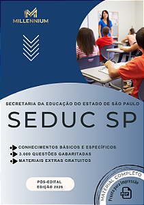 Apostila SEDUC SP 2026 Professor História