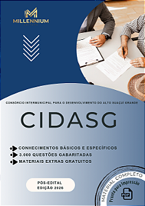 Apostila CIDASG MG 2026 Nutricionista