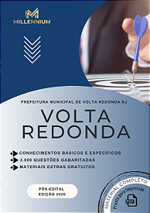 Apostila PREFEITURA DE VOLTA REDONDA RJ 2026 Enfermeiro