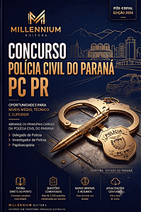 Apostila Concurso PC PR 2026 Delegado de Polícia