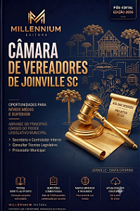 Apostila CÂMARA DE JOINVILLE SC 2026 Secretário Legislativo