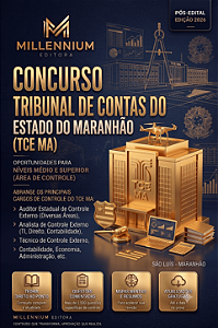 Apostila TCE MA 2026 Engenharia Mecânica